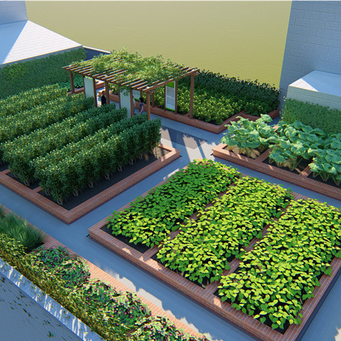 屋顶农场 楼顶花园 屋顶菜园 屋顶规划设计与施工