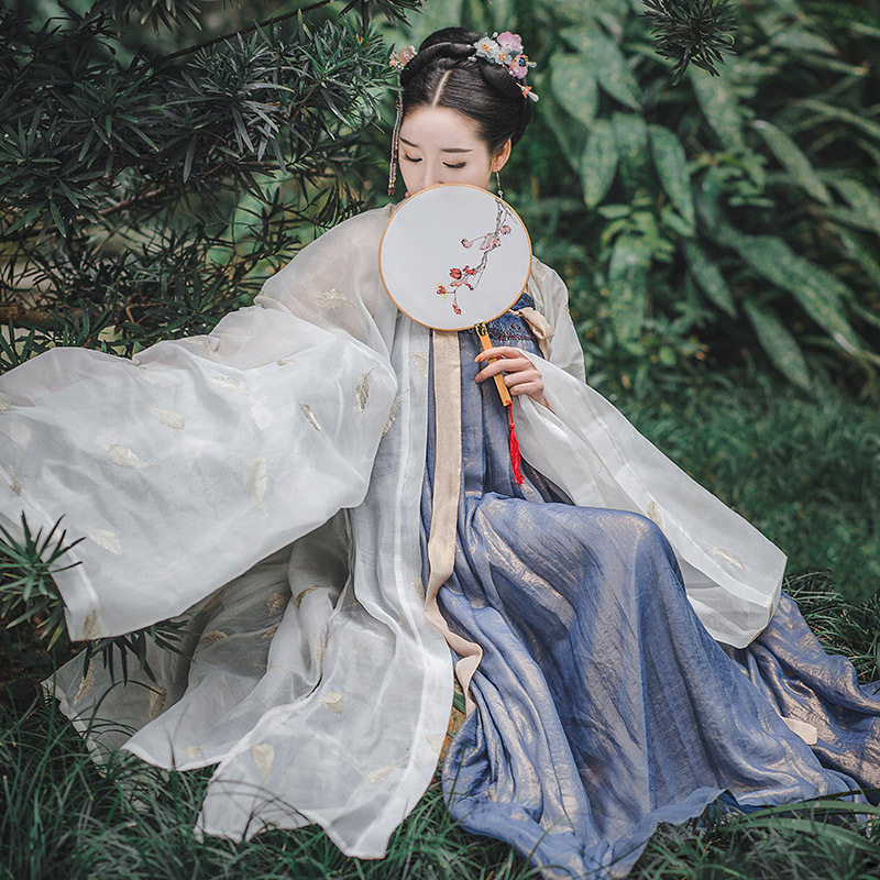 汉服出租无妄海女夏季仙气学生古风超仙中国风古装大袖衫套装