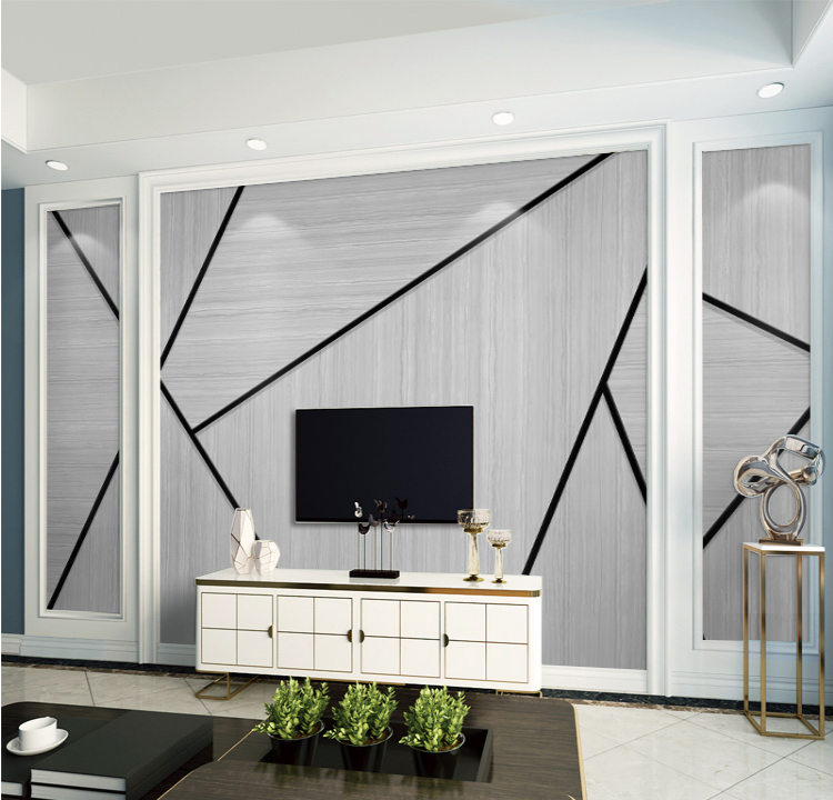 简约北欧3d抽象拼色几何电视背景墙壁纸客厅卧室墙纸壁画影视墙布