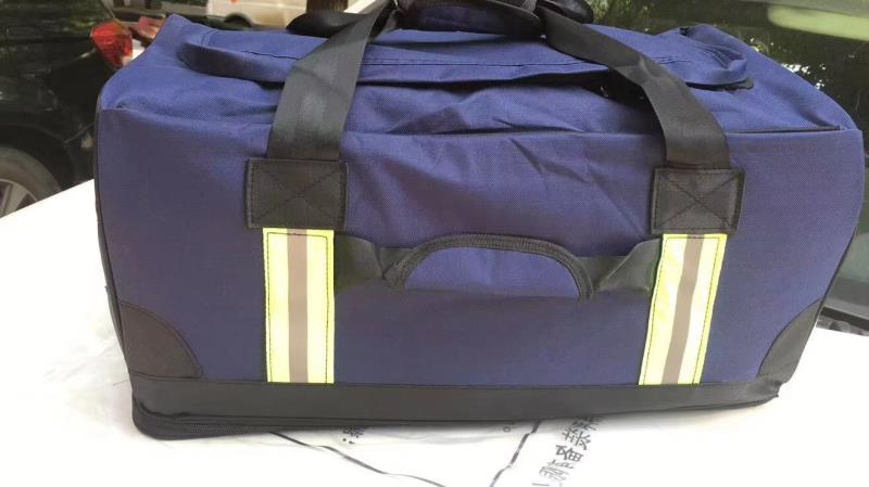 正品包邮19消防前运包运行包火焰兰被装袋后留包黑色留守袋手提