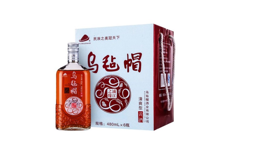 乌毡帽黄酒银标 浦江之缘黄酒480ml*6瓶 婚宴用酒 6瓶价