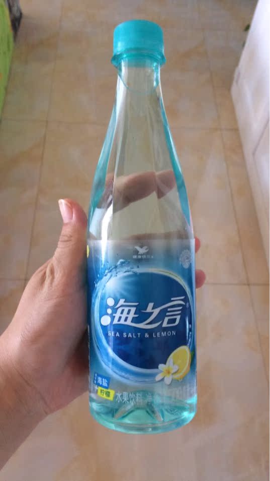 统一 海之言水 柠檬味500ml*15瓶整箱装海盐柠檬果味海之盐饮料