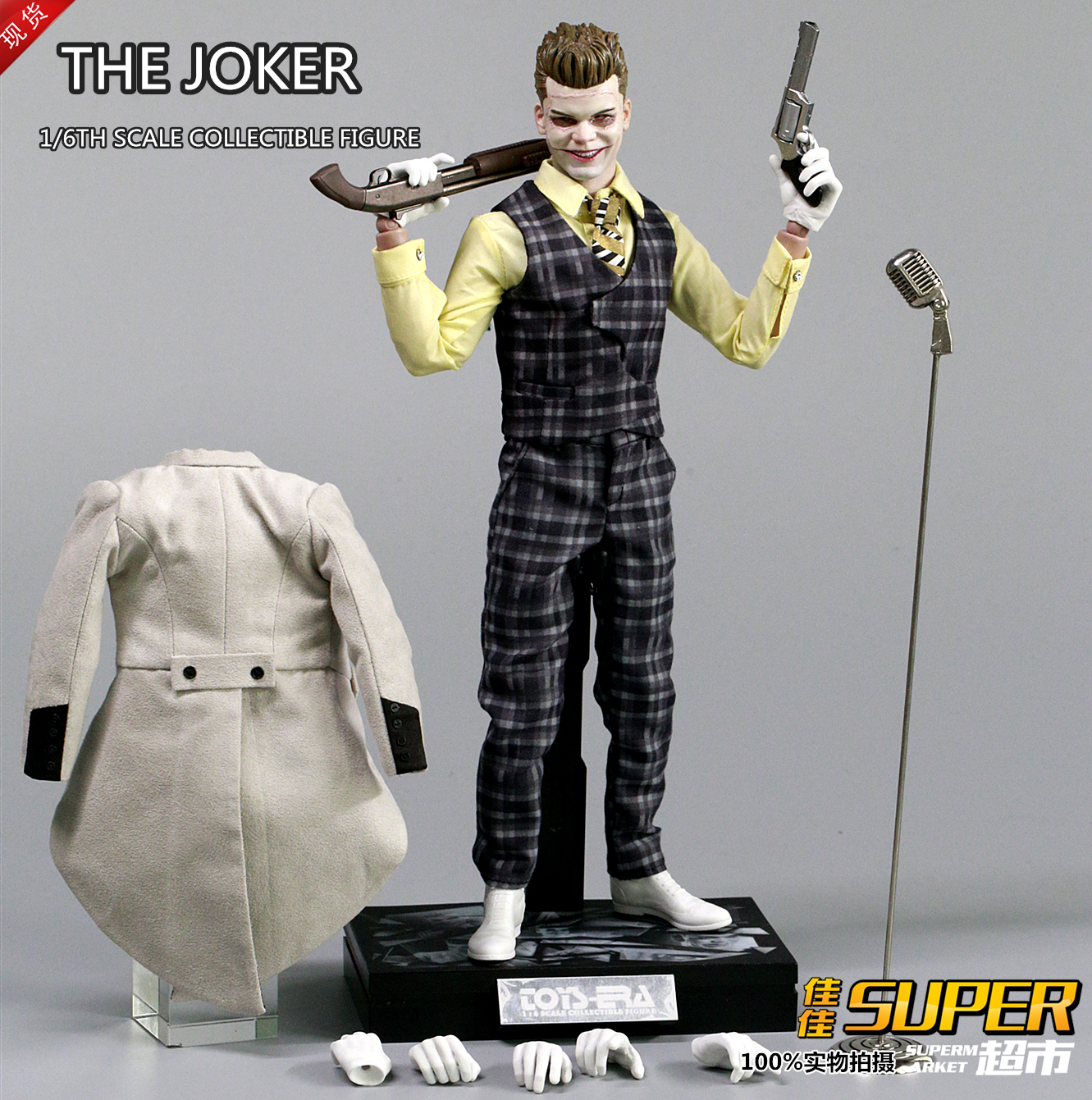 【现货】toys era te028 1/6 哥谭笑声 小丑2.0 杰罗姆 joker模型