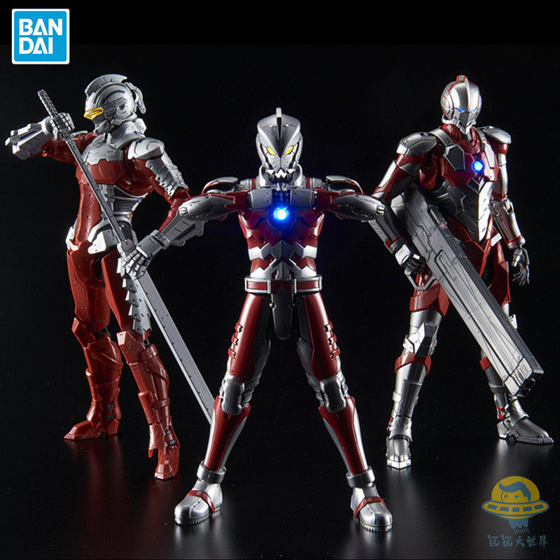 包邮现货万代拼装模型 figure-rise 1/12机动奥特曼机甲b型 赛文