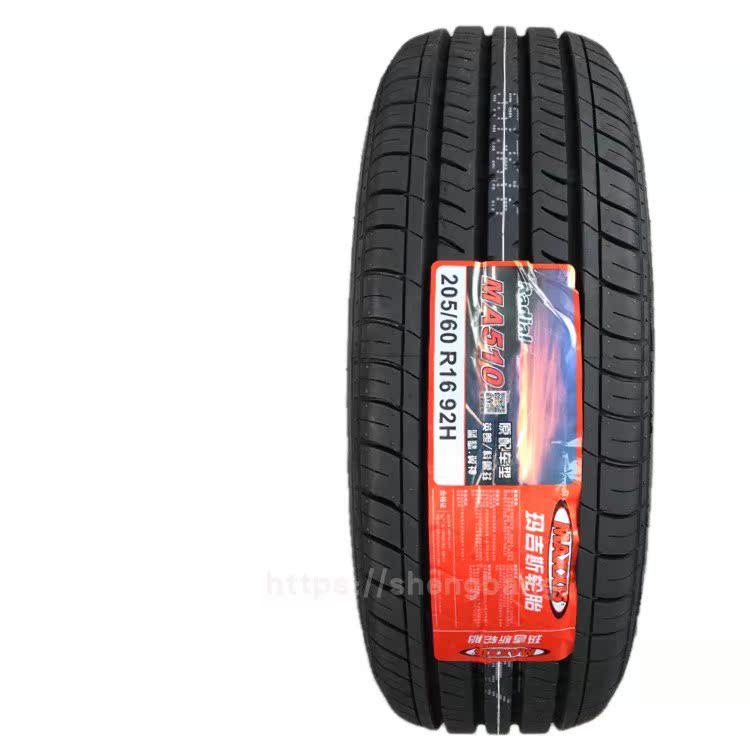 19年玛吉斯轮胎205/60r16 92h/v ma510花纹 适配于英朗/科鲁兹/翼