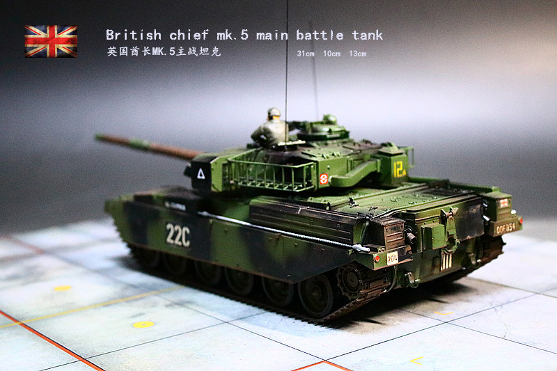 成品田宫坦克 35068 英国酋长mk.5主战坦克 1/35