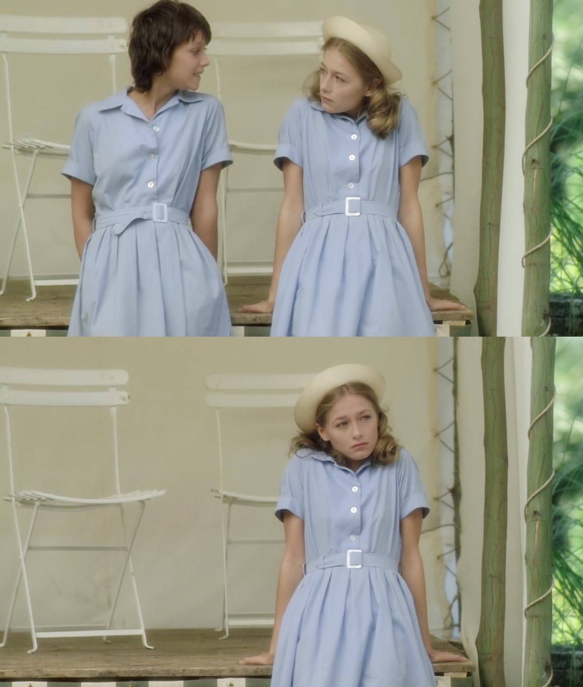 aleaf映画复刻《少女情怀总是诗》法式女孩校服风琴褶腰带连衣裙