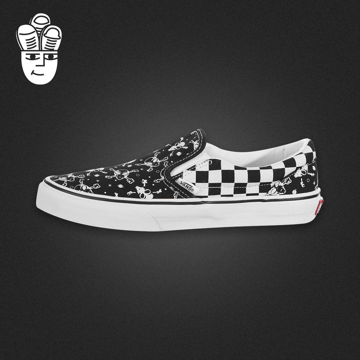 vans classic slip-on 万斯男鞋女鞋情侣款 棋盘格休闲板鞋一脚蹬