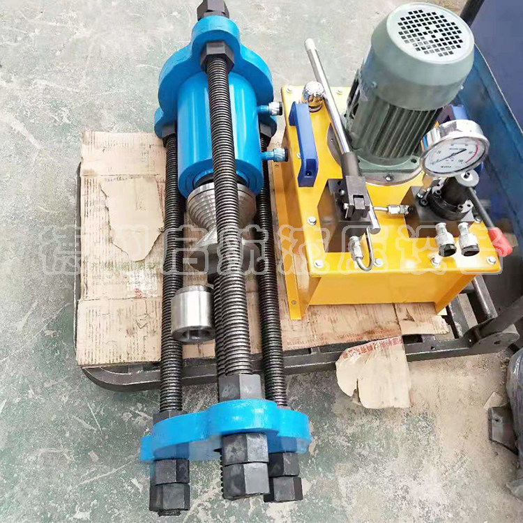 压链机挖掘机维修工具履带拆销器 电动液压压链机拆卸器一体机