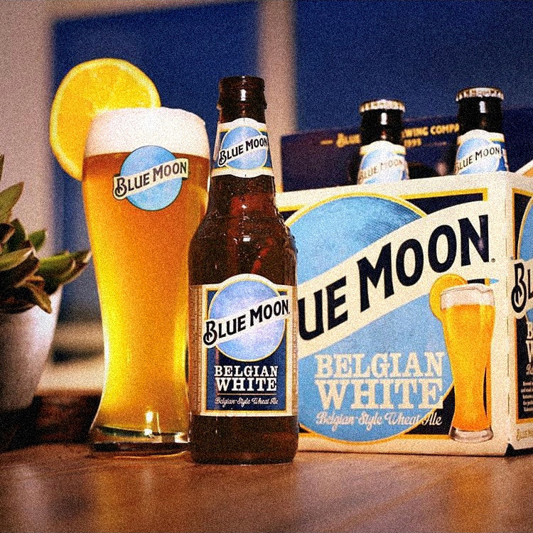 单瓶 比利时风格白啤酒 blue moon 捷克 蓝月啤酒330ml