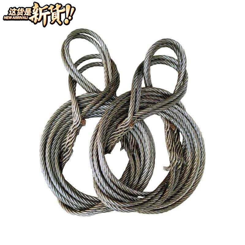 巨力钢丝绳手工编扣钢丝绳吊具钢丝绳扣插遍钢丝绳钢丝绳f机器压