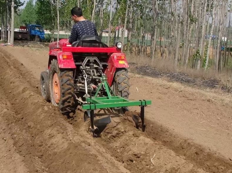 起隆机甘蔗农用螺旋起垄器培土小型小白龙旋耕机手扶拖拉机开沟犁