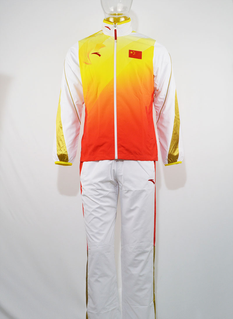 安踏赞助中国国家队代表团男女立领开衫水上比赛运动领奖服套装