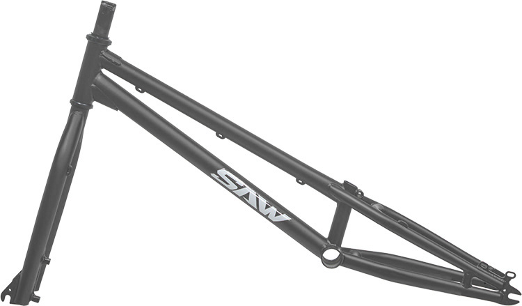 sawbike hypartbox 20寸 铬钼钢 攀爬 街攀 自行车 车架