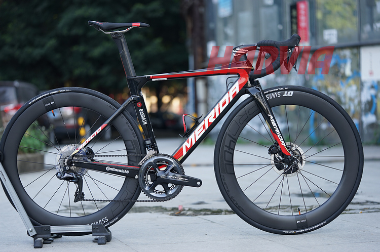 2019美利达 瑞克多 reacto team e 公路车整车 电变碟刹 巴林车队