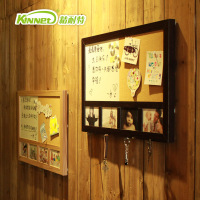 木质挂板-密度板槽板展示柜货架木质槽板架密